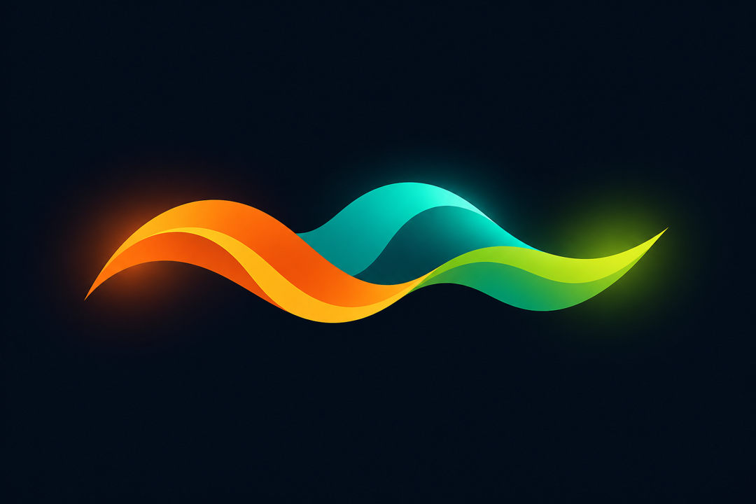 Abstract monogram logo Aurora Labs